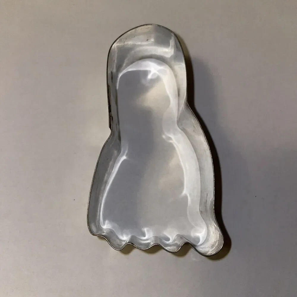 Vintage Cookie Cutter Lot of 3 Ghost Moon Foot/Skinny Ghost *SOME TARNISH*